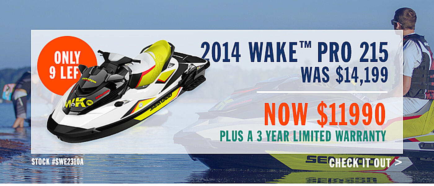 Sea-Doo 2014 Wake Pro 215
