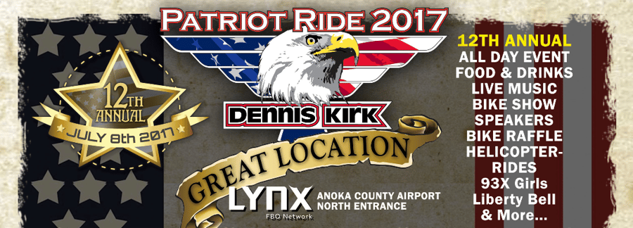 Patriot Ride 2017 - Anoka County Airport - Blaine, MN - 7/8/2017